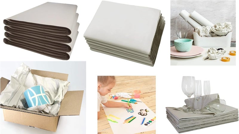 Shinok Packing Paper for Moving 50 Sheets Newsprint Paper for Packing Wrapping, Wrapping Paper for Packaging Fragile Glass Chinas, Must Have Packing Supplies for Moving Boxes (12 * 24in) - Image 3